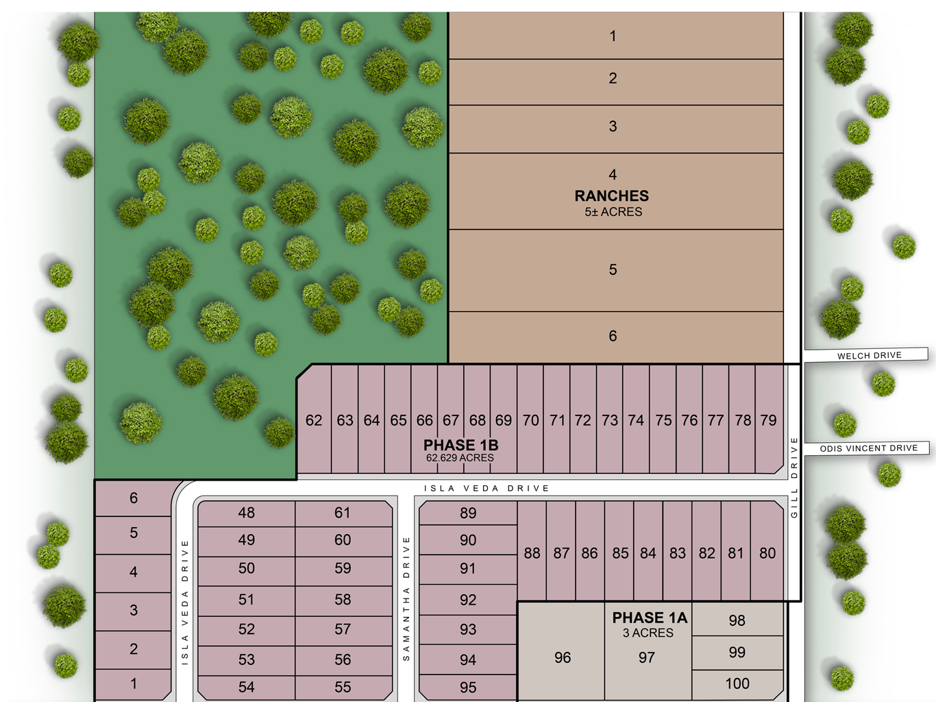 Faded Interactive Map